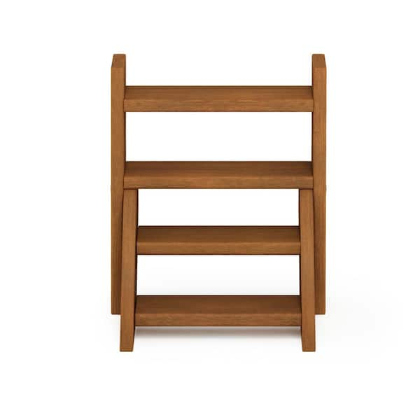 Flora Bunda 13 3-Tier Foldable Shelf in Brown | Michaels