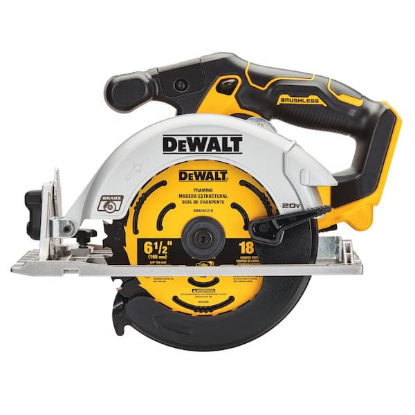 DEWALT DCS565BWDCD999B 20V MAX Cordless Brushless 6-1/2 in. Circular Saw and 1/2 in. Hammer Drill/Driver with FLEXVOLT ADVANTAGE (Tools-Only) - 3