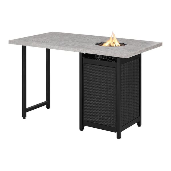 Hampton Bay Tucson W 50000 BTU Tan Steel Propane Outdoor