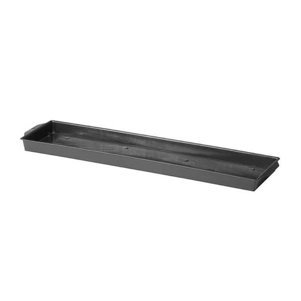 Double Floral Foam Brick Tray, Black (Pack of 12)