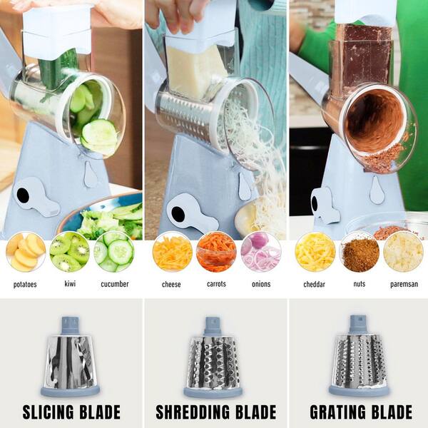 As Seen on TV NutriSlicer 3-in-1 Spinning/Rotating Mandoline and