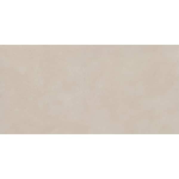 Daltile Indoterra Natural 6 in. x 6 in. Matte Porcelain Concrete Look Floor and Wall Tile Sample