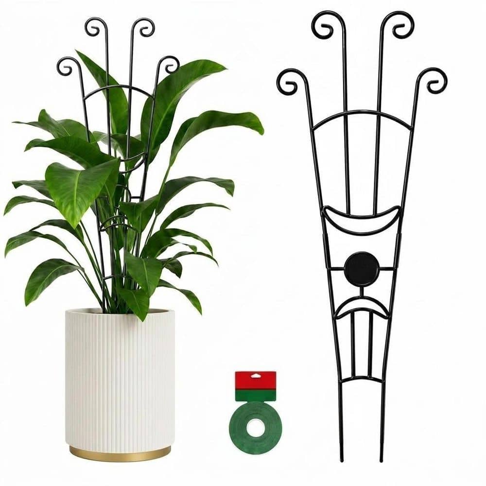 32.6 in Metal Expandable Grid Trellis for Climbing Plants Indoor Outdoor, Heavy-Duty Garden Trellis, 2 Pack price history on PriceWatchPro