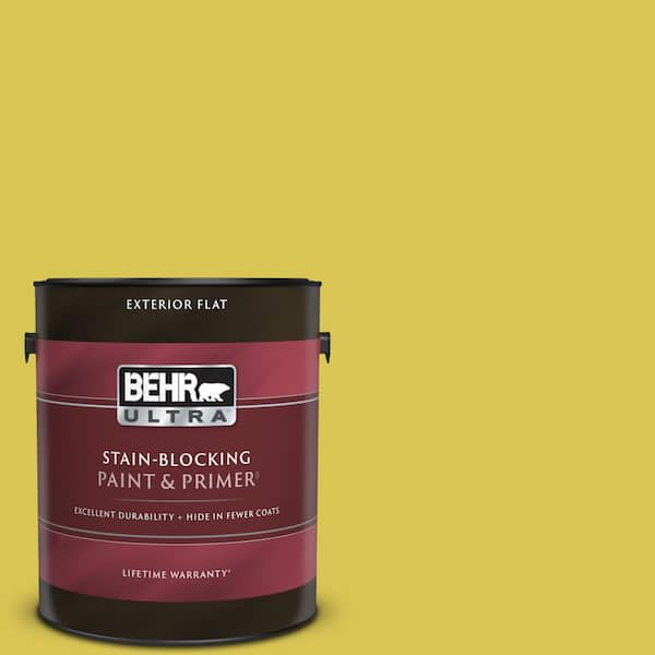 BEHR ULTRA 1 gal. Home Decorators Collection #HDC-SM16-10 Pepperoncini Flat Exterior Paint & Primer
