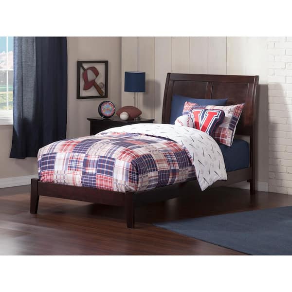 Portland Twin XL Traditional Bed in Espresso
