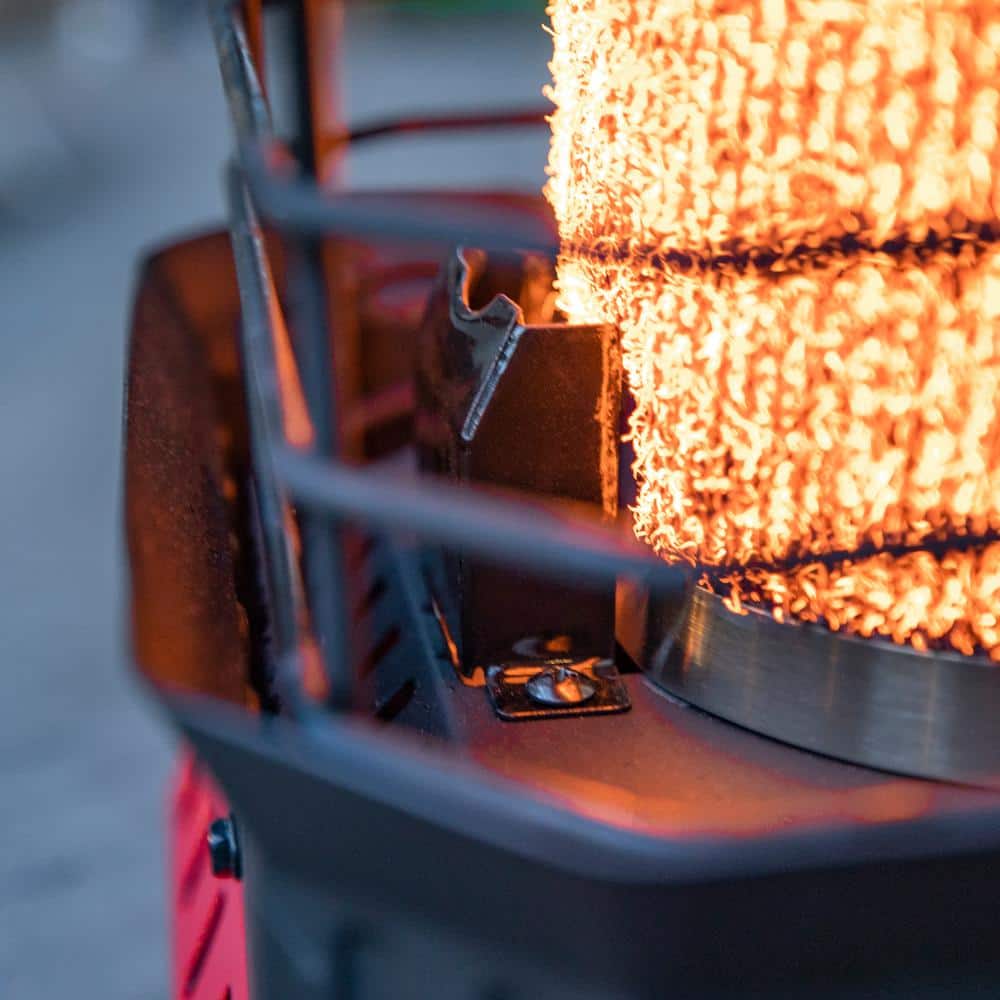 Mr. Heater Red and Black Portable Propane Heater with Safety Features