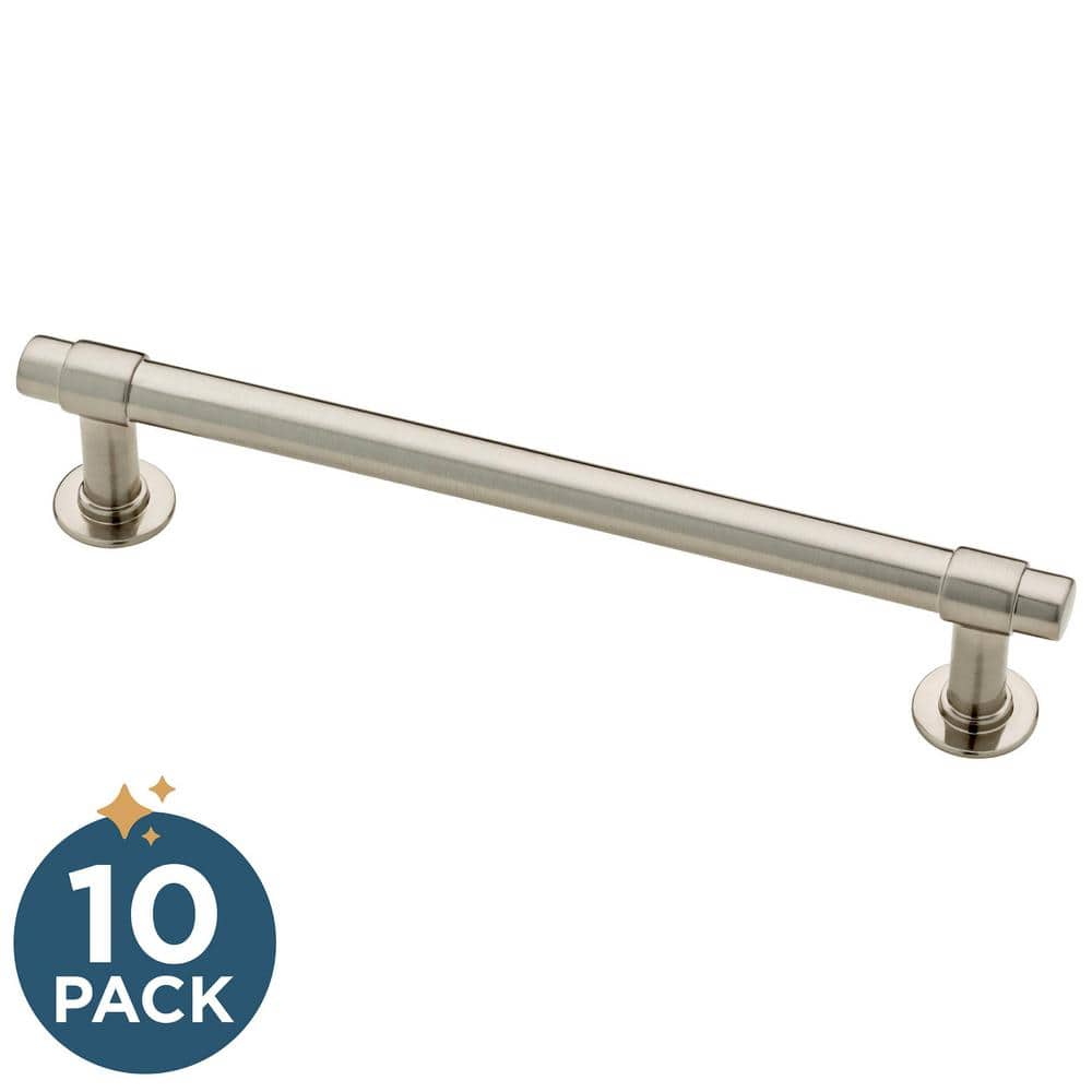 10-Pack Francisco 5-1/16 in. (128 mm) Classic Satin Nickel Cabinet Drawer B