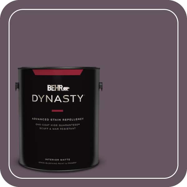 BEHR DYNASTY 1 gal. #690F-7 Indulgent Matte Interior Stain-Blocking Paint & Primer