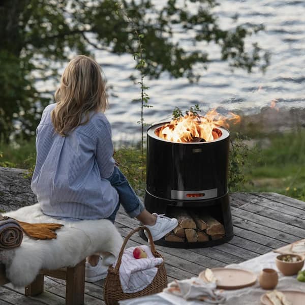 ESPEGARD Smokeless Fire Stove Pilar 50 Premium, Clean-Burn