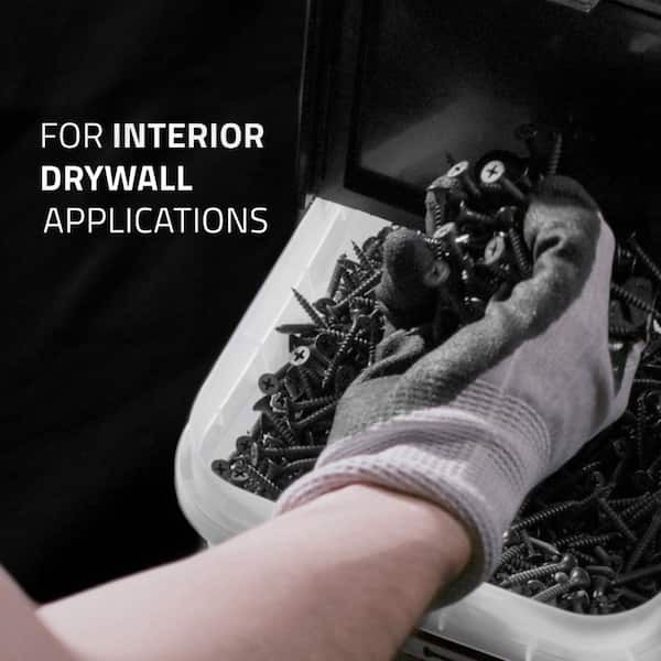 Grip-Rite - #8 x 2-1/2 in. #2 Phillips Bugle Head Coarse Thread Drywall Screws 1 lb. Box