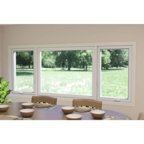 hide様16GB銀×白の薄型筐体✨Windows11✨ガラス製タッチパネル TAFCO WINDOWS 131.25 in. x 48 in. White Double-Pane Insulated