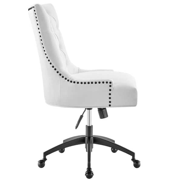 Modway Regent Tufted White Fabric Seat, Modway Regent Gray Fabric Dining Chair