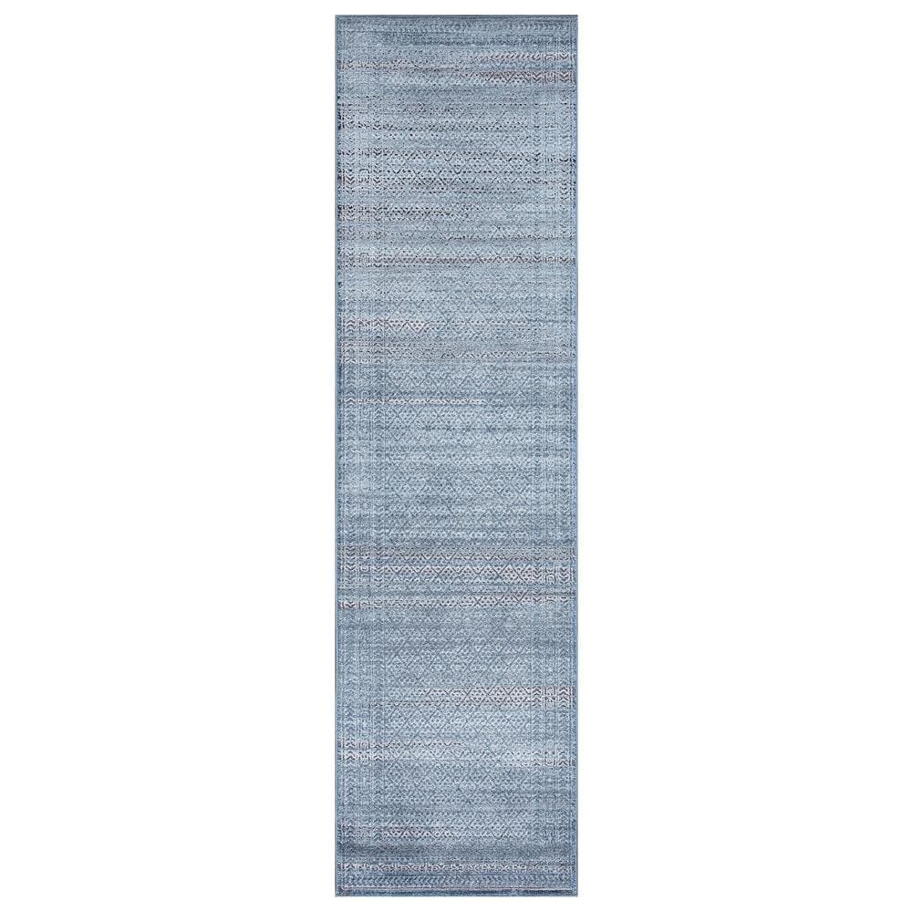 Brair Blue 2 ft. x 7 ft. Runner Rug