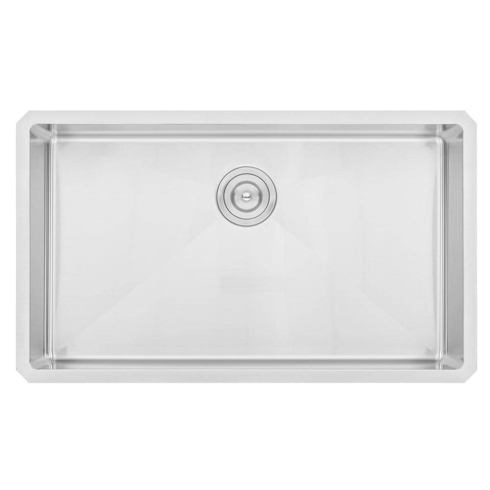 33 Workstation Sink - Single Bowl - Offset Drain Left (5LS33L) – Create  Good Sinks