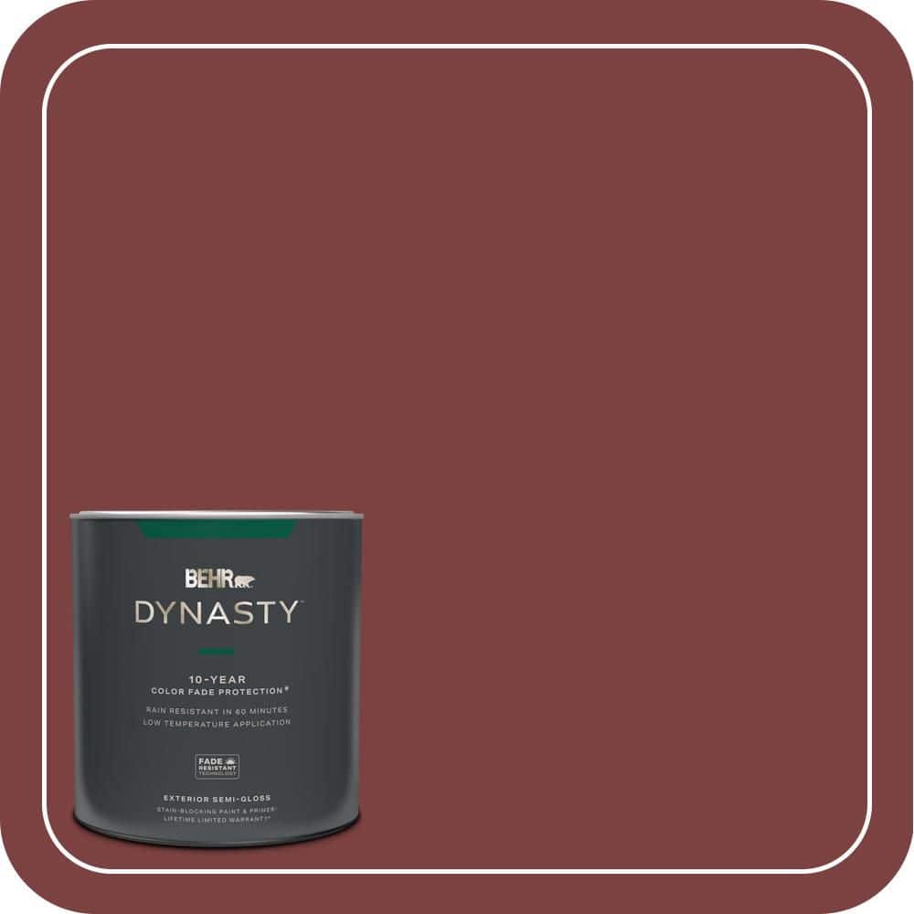 1 qt. #PPH-67 Red Wine Semi-Gloss Exterior Stain-Blocking Paint & Primer price history on PriceWatchPro