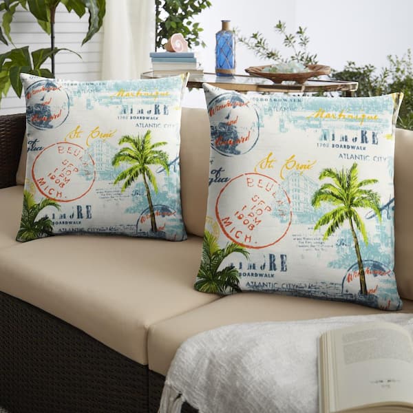 Beach themed outdoor pillows best sale