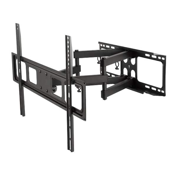 Promounts Large Articulating Full Motion Tv Wall Mount For 37in 85in S Up To 88lbs Fully Assembled With Cable Management Oma6401 - Full Motion Tv Wall Mount With Cable Box Holder