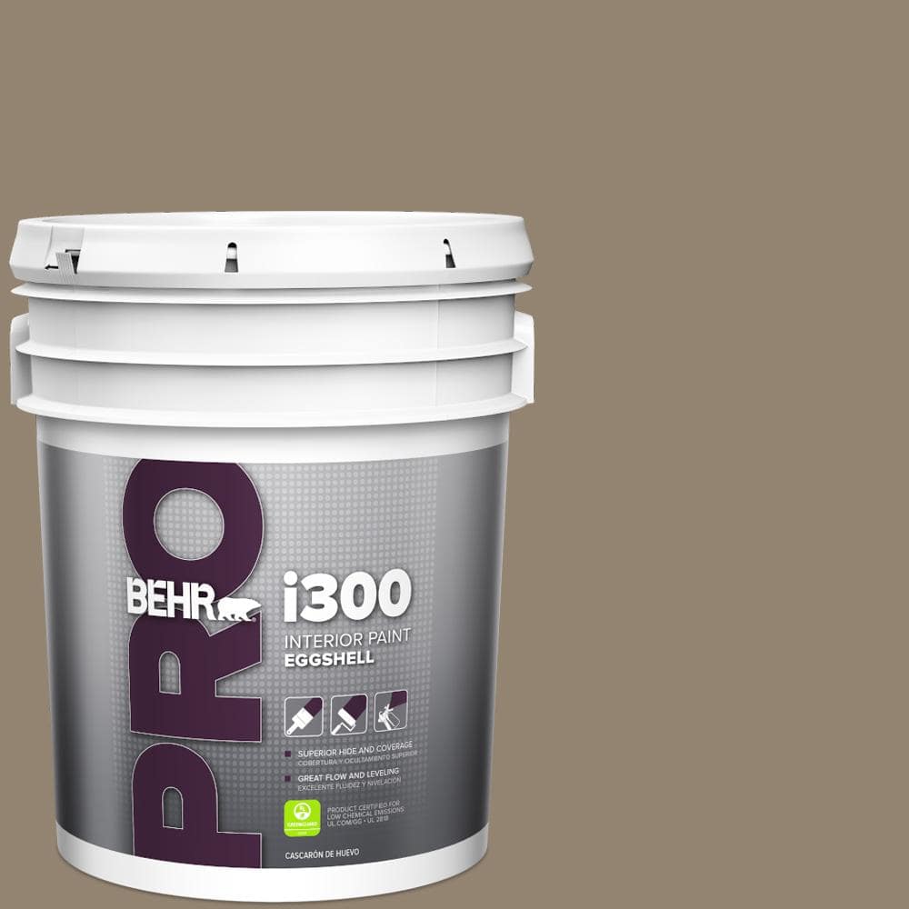 5 gal. #HDC-FL13-11 Hunt Club Brown Eggshell Interior Paint price history on PriceWatchPro