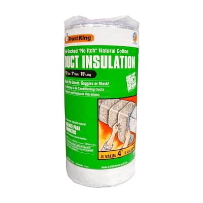 12 in. x 15 ft. No Itch Duct Wrap Insulation R4