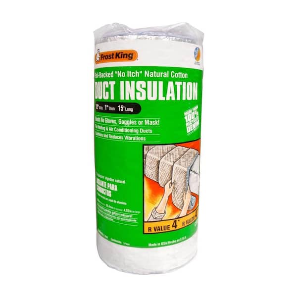 Frost King 12 in. x 15 ft. No Itch Duct Wrap Insulation R4