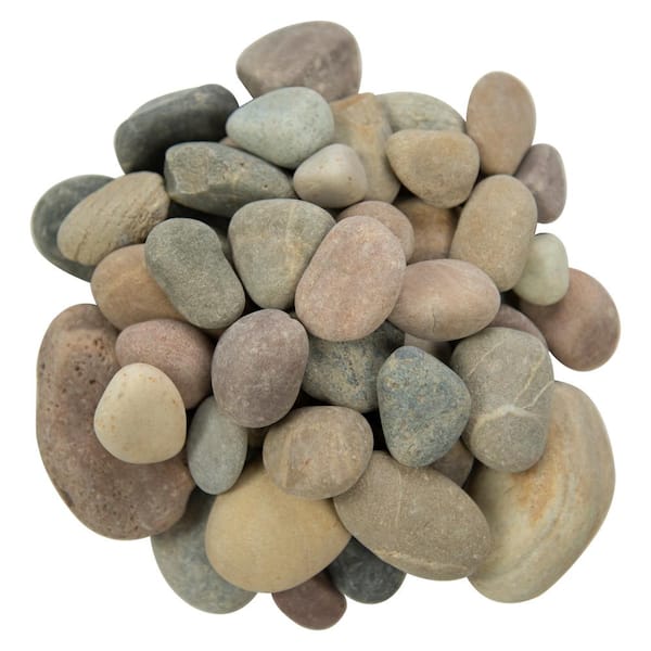 MSI Multi-Colored 0.5 cu. ft. per Bag (0.25 in. to 1.25 in.) Bagged Landscape Pebbles (28 Bags/Covers 14 cu. ft.)