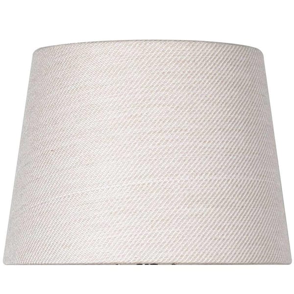 Hampton Bay Mix & Match Textured off White Table Shade