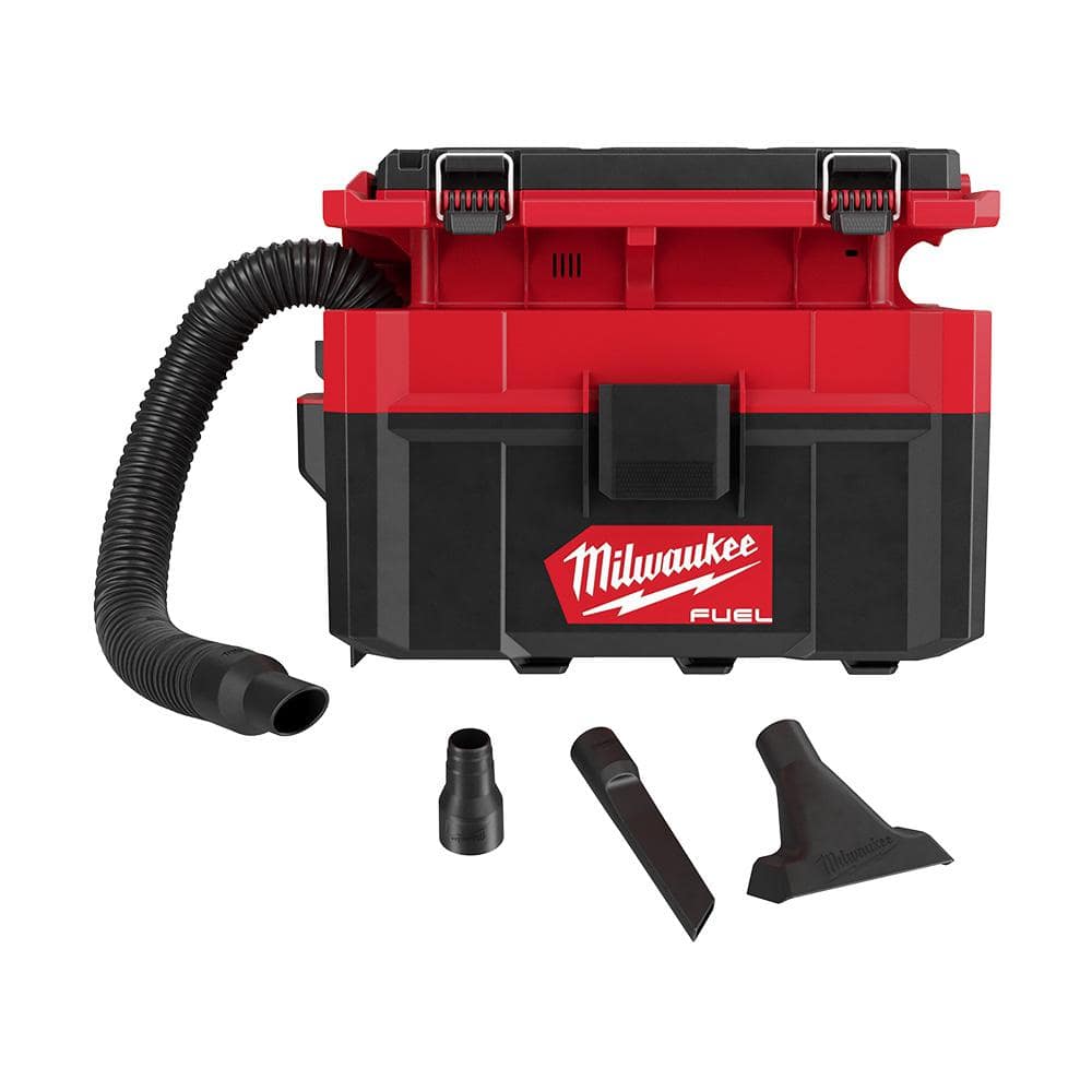 Milwaukee 0970-20 M18 Fuel Packout 2.5 Gallon Wet/Dry Vacuum Cleaner for sale online 