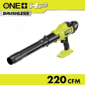 ONE+ HP 18V Brushless Cordless 220 CFM 140 MPH Compact Leaf Blower (Tool-Only)