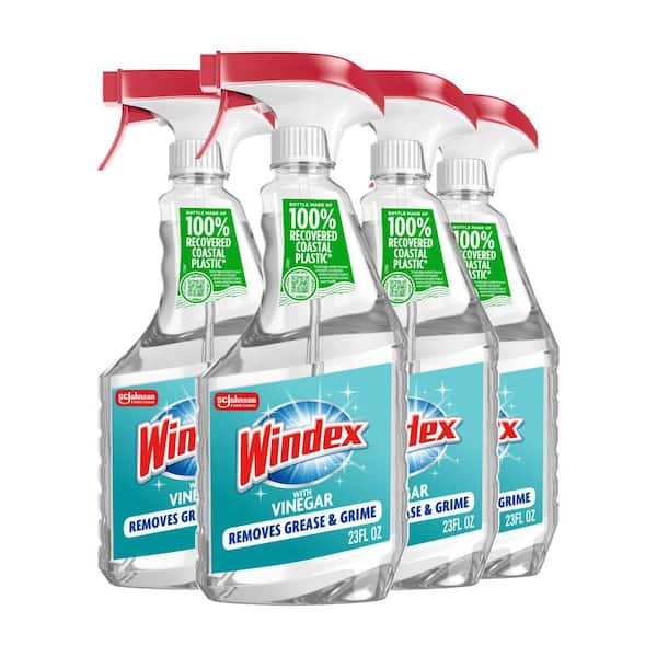 23 fl. oz. Vinegar Glass Cleaner (4-Pack)
