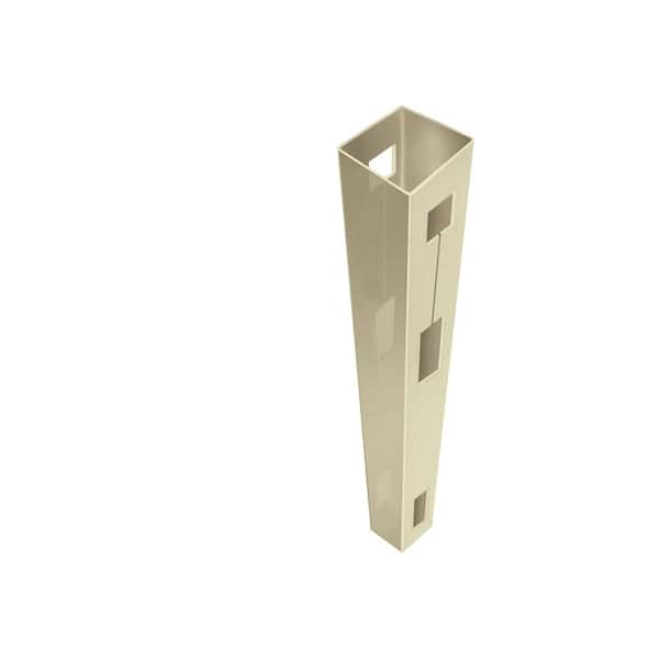 Barrette Outdoor Living 5 in. x 5 in. x 8 ft. Sand Vinyl Fence Line Post