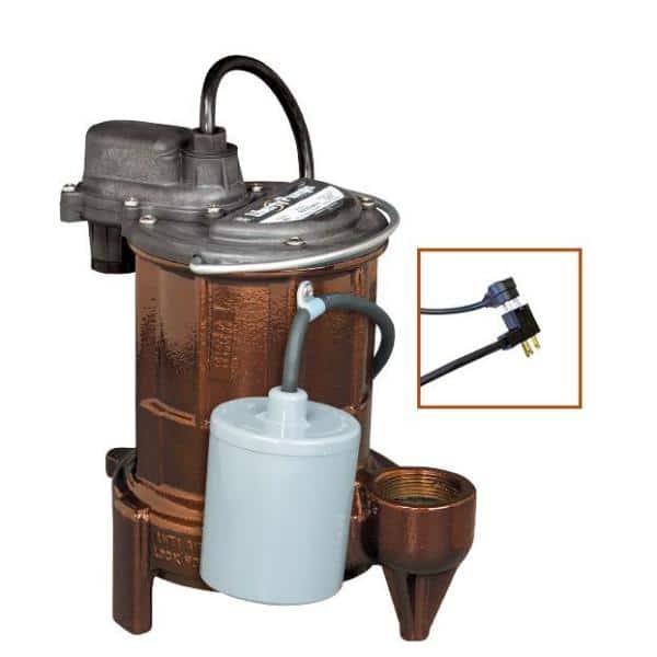 Liberty 1/3 HP Cast Iron Submersible Sump/Effluent Pump