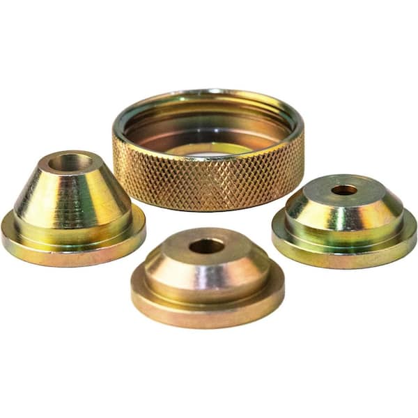 Texture Sprayer Set with 3 Solid Brass Orifice Tips, Threaded Texture Sprayer Set with 3 Solid Brass Orifice Tips, Threaded