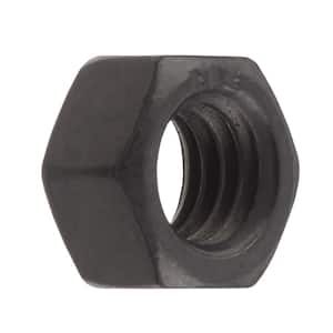 3/8 in. -16 Black Deck Bolt Exterior Hex Nut (50-Pack)