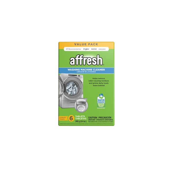 Affresh 8.4 oz. Washer Cleaner (6-Pack) W10501250 - The Home Depot