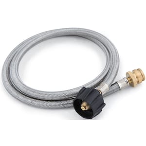 Braided Stainless 4 ft. Adapter Hose
