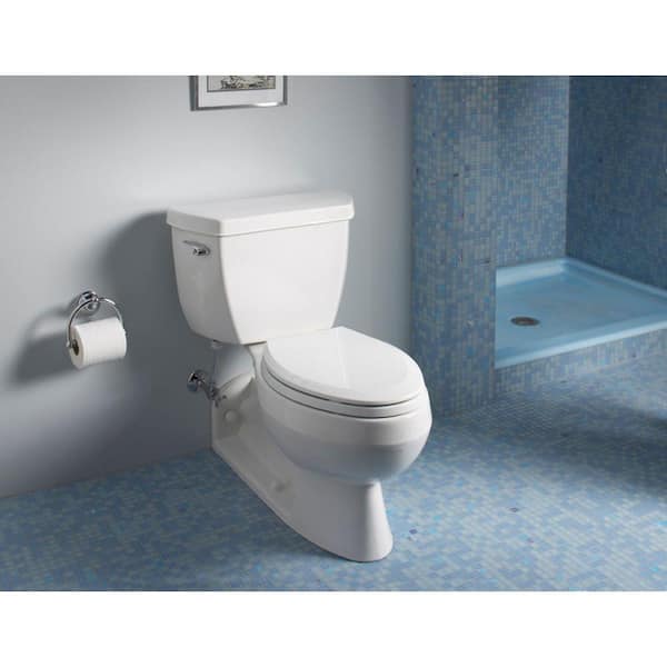 KOHLER Barrington Comfort Height Elongated Toilet Bowl Only in White
