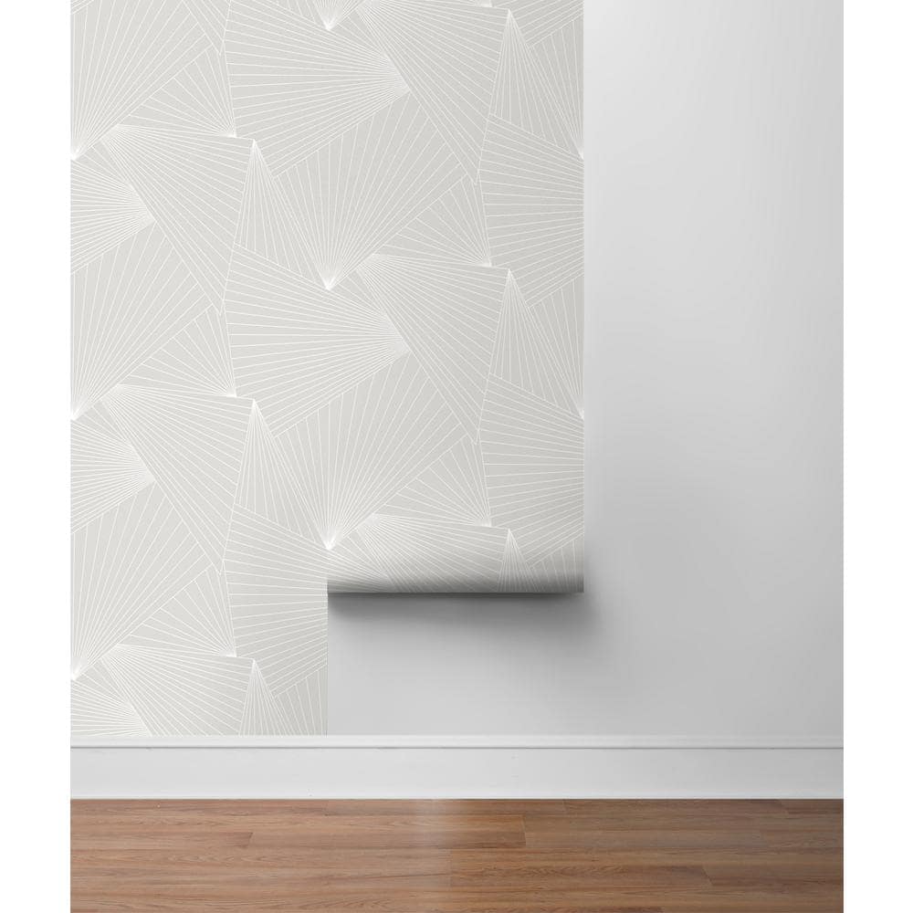 Granite Dust Gray Geometric Peel and Stick Wallpaper