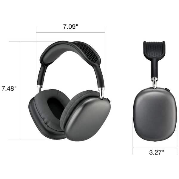 iLive Gray, Wireless Over the Ear Headphones IAHB54G - The Home Depot