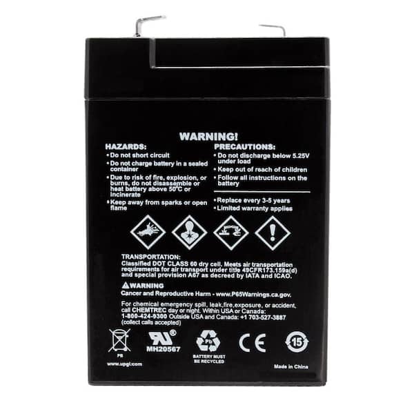 kraftmax 5er Pack 4R25 PRO - 6V Hochleistungs- Industrial Longlife  Blockbatterie - 6 Volt Batterie Block - NEUSTE Generation 4R25X: :  Elektronik & Foto