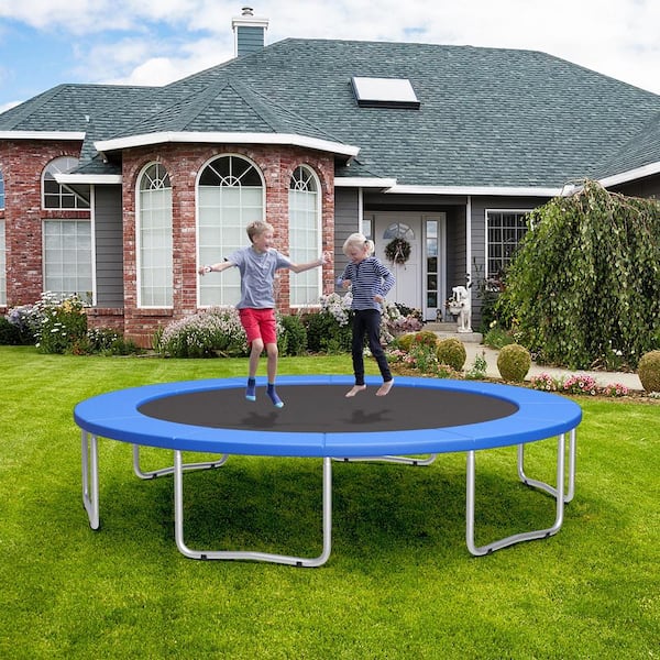 14 ft. Trampoline Replacement Safety Pad Universal Trampoline Cover Blue