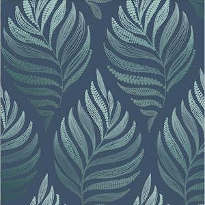 Botanica Teal Removable Wallpaper