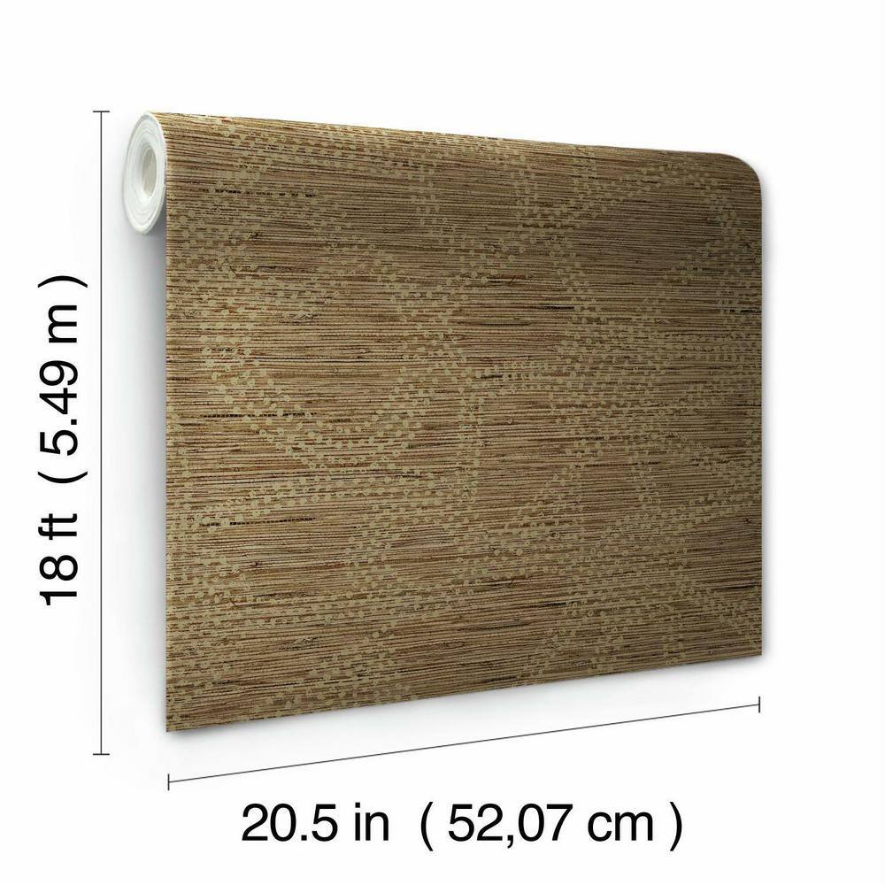 Brown Abstract Pattern Self-Adhesive Vinyl Wallpaper