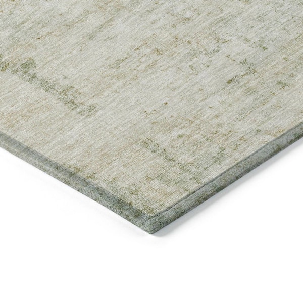Chantille Machine Washable Indoor/Outdoor Abstract ACN1723 Linen 9 ft. x 12 ft. Area Rug