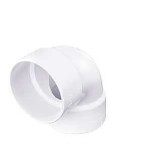 3 in. PVC 90-Degree Elbow Fitting