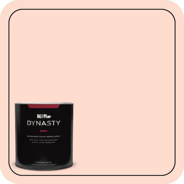 BEHR DYNASTY 1 qt. #220C-2 Peachtree Matte Interior Stain-Blocking Paint & Primer