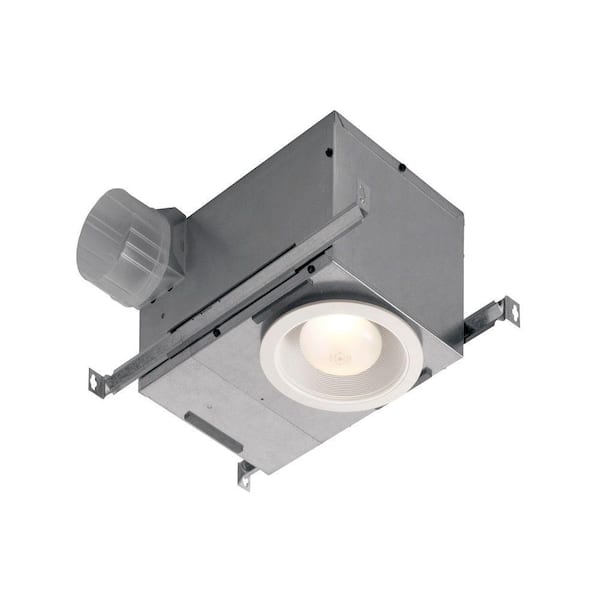 Broan-NuTone 70 CFM Recessed Ceiling Bathroom Exhaust Fan with LED Light, ENERGY STAR