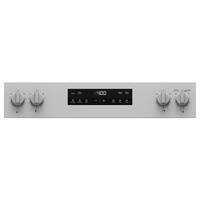 30 in. 4 Element Free-Standing Electric Range in Stainless Steel w/Stainless Knobs