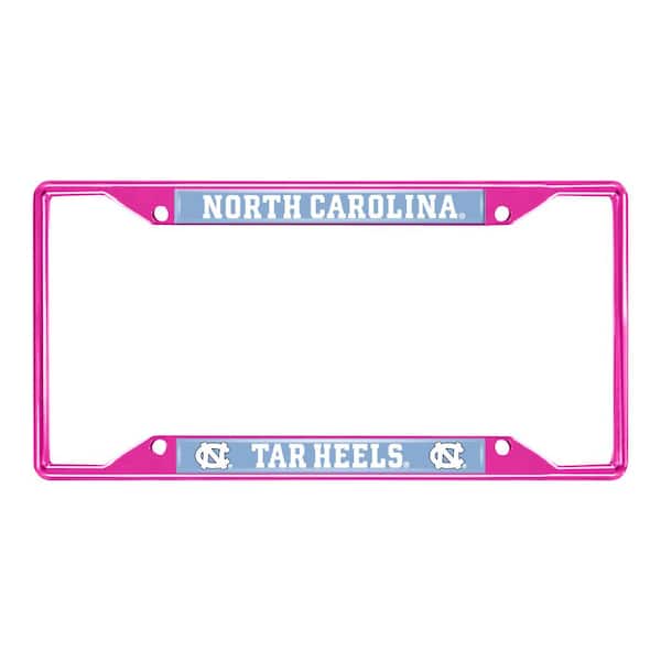 FANMATS Universal Fit University of North Carolina at Chapel Hill License Plate Frame - Pink