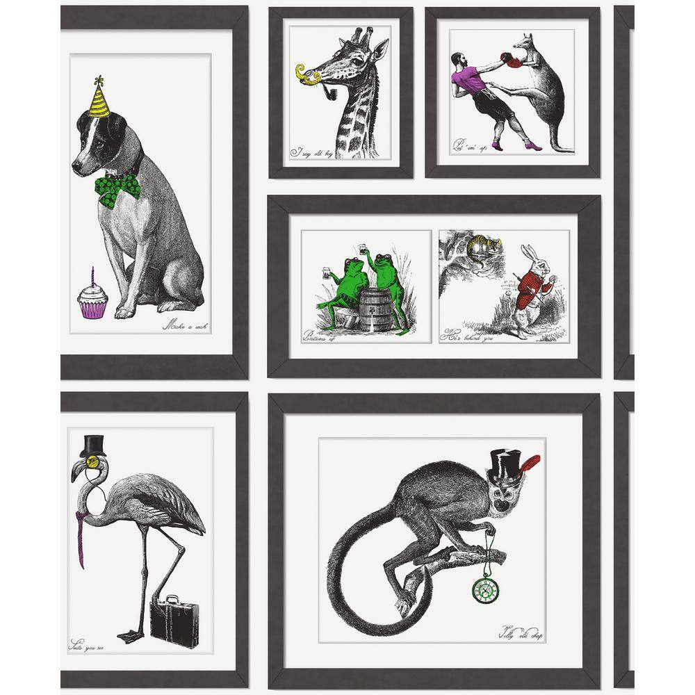 Mad Dogs Multi Non-Pasted Wallpaper (Covers 56 sq. ft.) price history on PriceWatchPro