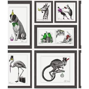 Mad Dogs Multi Non-Pasted Wallpaper (Covers 56 sq. ft.)